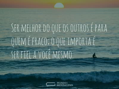 O Que Importa para Ser Feliz