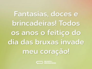 Fantasias, doces e brincadeiras! Todos os anos o feitiço do dia das bruxas invade meu coração!