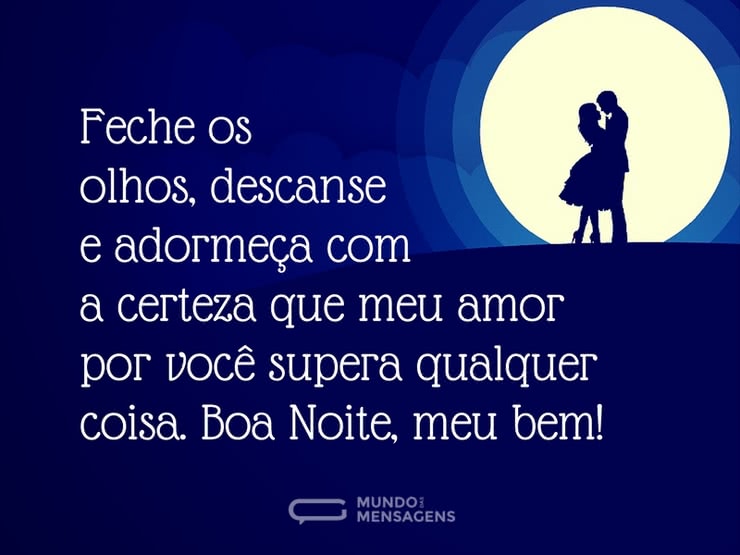 Adormecer com Amor - Mundo das Mensagens