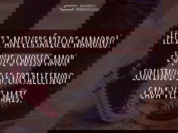 Que o nosso amor se fortaleça mais