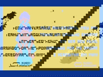 Feliz aniversário de filho para pai 