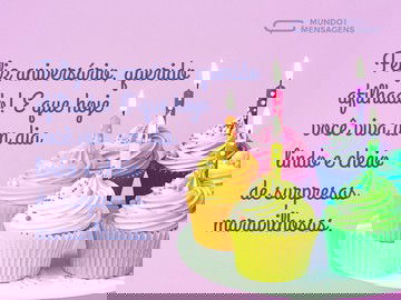 Um dia lindo, querido afilhado