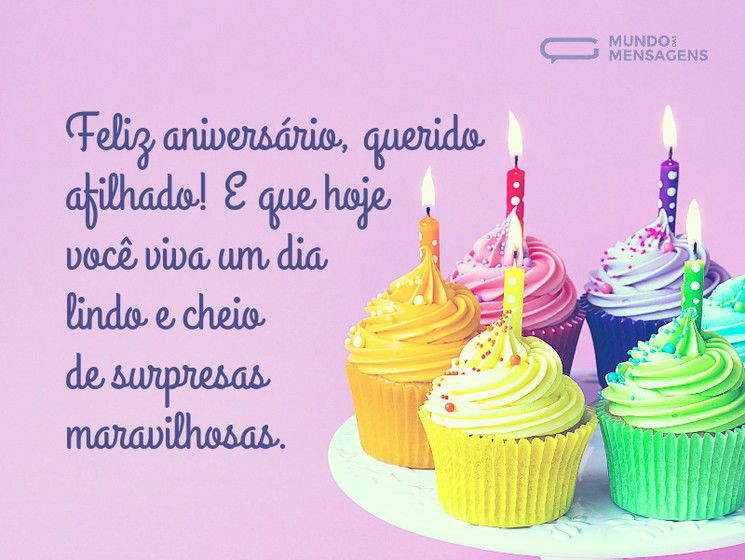 Mensagens De Feliz Aniversario Para Afilhada Deseje um feliz anivers