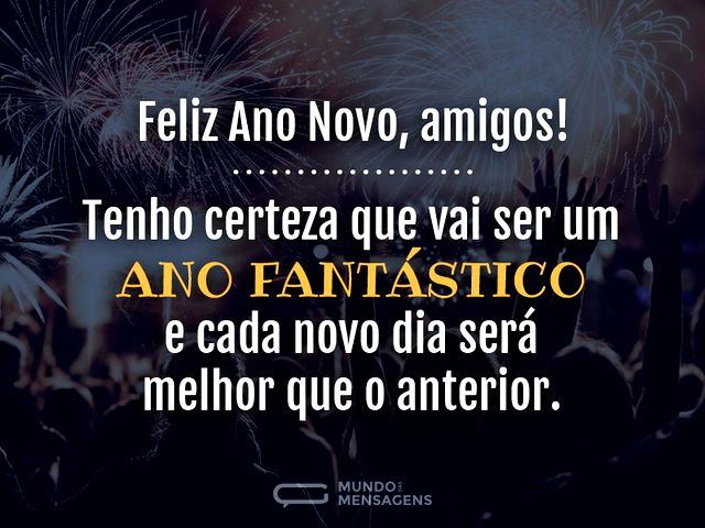 Um ano novo fantástico