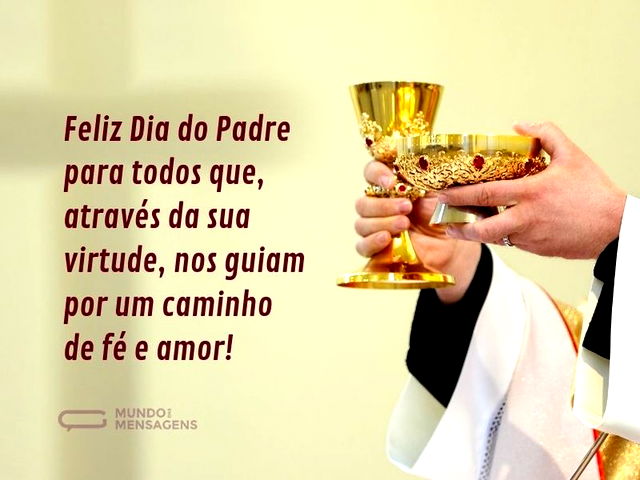 Fé e amor no Dia do Padre