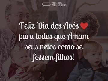 Aos avós que amam seus netos
