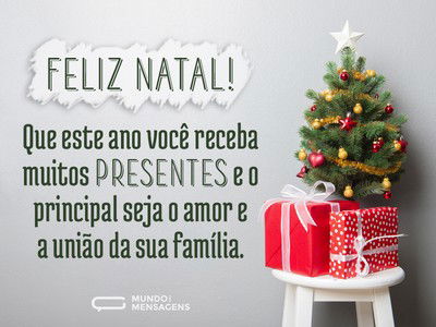 Muitos presentes neste Natal