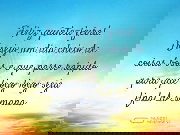 Uma rápida quinta-feira