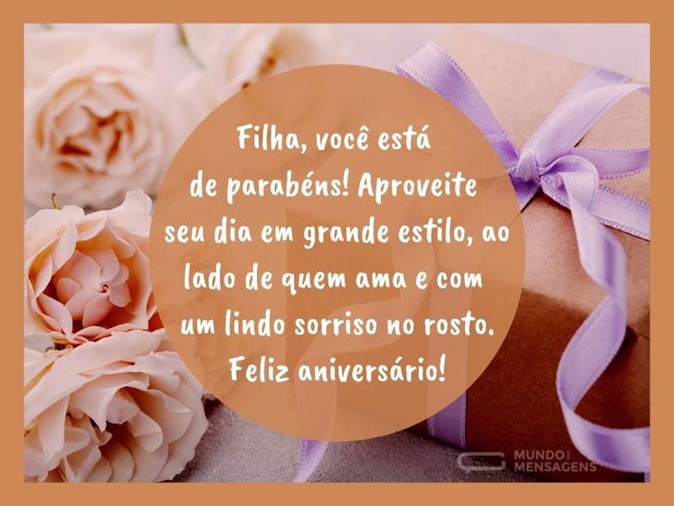 Mensagens De Aniversário De Mãe Para Filha Mundo Das Mensagens