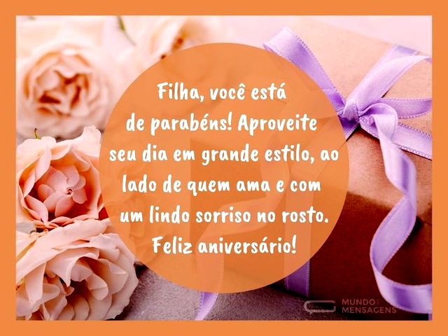 O sorriso da minha filha aniversariante