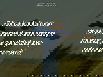 Um filho é tudo para uma mãe