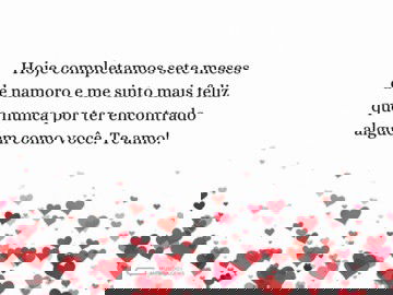 Que bom ter encontrado alguém como você