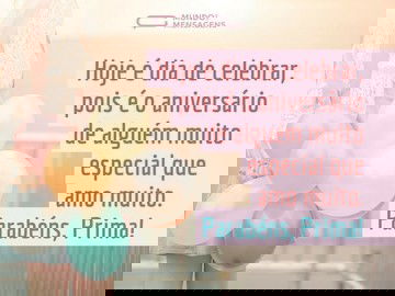 Celebrar o aniversário da minha prima