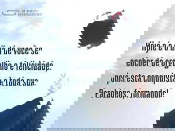 Parabéns pela conquista