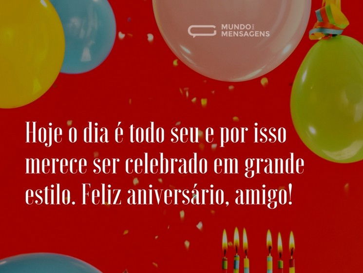 Featured image of post Mensagens De Aniversario Pra Amigo Se um amigo seu est fazendo