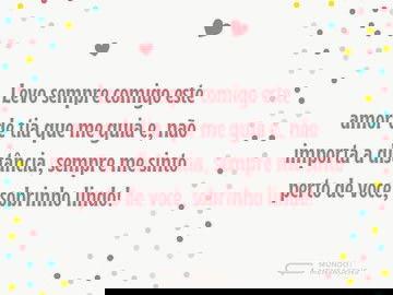 Sempre perto do meu sobrinho