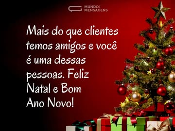 Mensagens de Natal para Clientes - Mundo das Mensagens