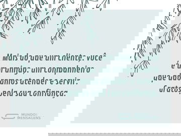 Gratos pela confiança de um cliente