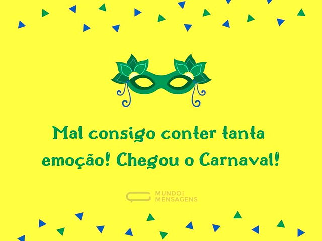 Emoções de carnaval