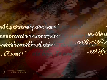 O amor que cultivei pelo meu marido