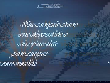 A Medida do Meu Luto