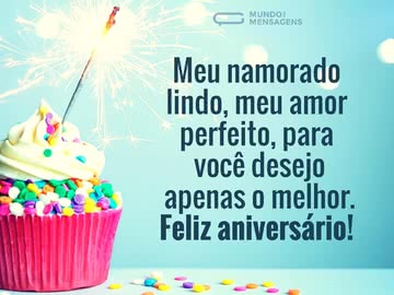 Feliz aniversário, meu amor perfeito