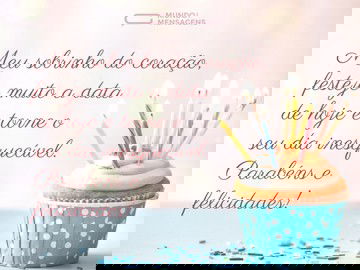 Um dia inesquecível para o meu sobrinho