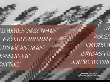   Um exército de mulheres guerreiras