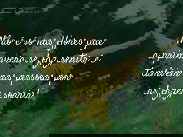 Sorrisos de primavera