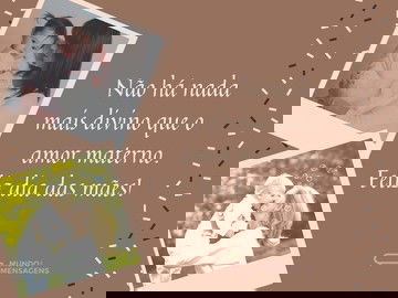 O amor materno é divino