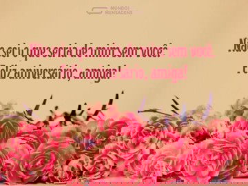 À minha amiga querida