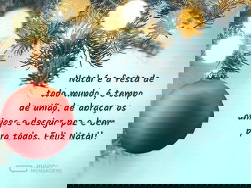 Natal é a festa que une