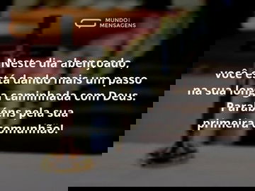 Mais um passo na sua longa caminhada com Deus