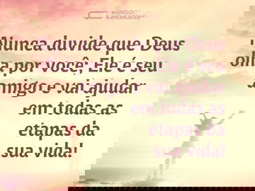 Nunca duvide de Deus