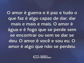 Poemas de Amor - Mundo das Mensagens