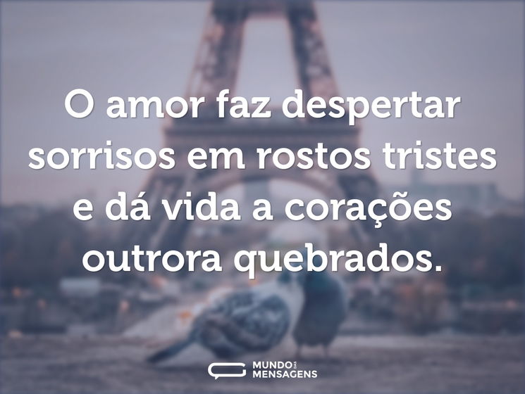 Frases Lindas de Amor - Mundo das Mensagens