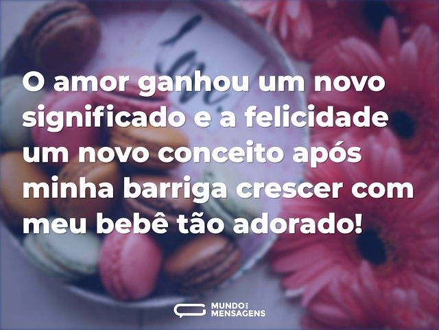 O amor ganhou um novo significado e a fe...