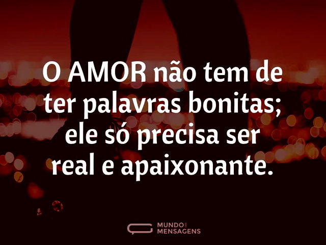 O Amor Real