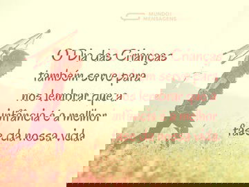 Recordações de ser criança