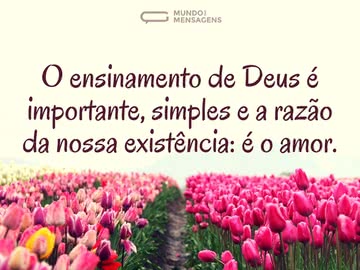 O Ensinamento de Deus