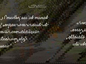 O meu marido é o melhor pai