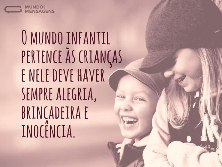 O mundo infantil - Mundo das Mensagens