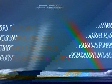 As cores do otimismo