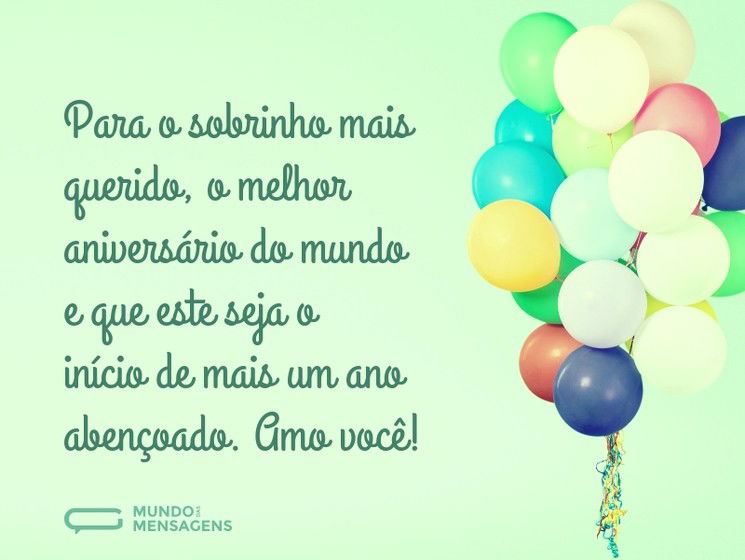 Featured image of post Mensagens De Aniversario Para Sobrinho Neto Aqui voc encontra uma sele o com as melhores mensagens de anivers rio para sobrinho para voc