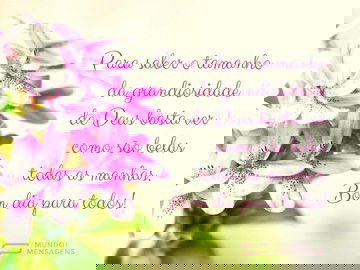 A grandiosidade das manhãs de Deus