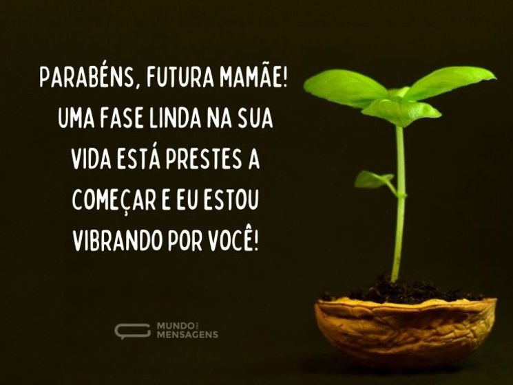 Uma fase linda na vida da futura mamãe