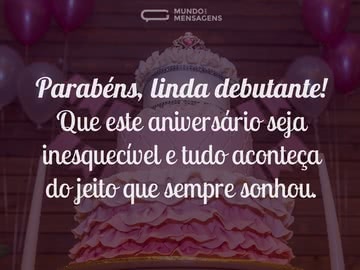 Aniversário de sonho para debutante