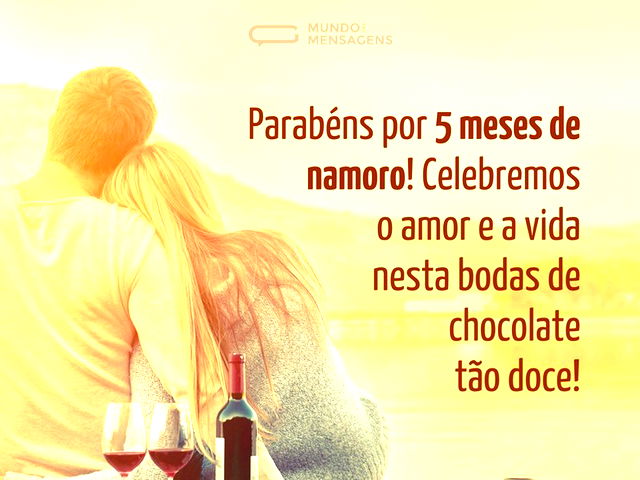 A doce celebração da bodas de chocolate