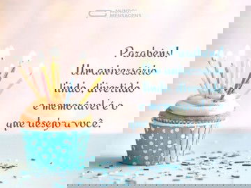 Desejos de um lindo aniversário