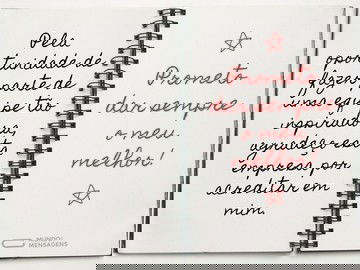 Agradecimento pela oportunidade e confiança